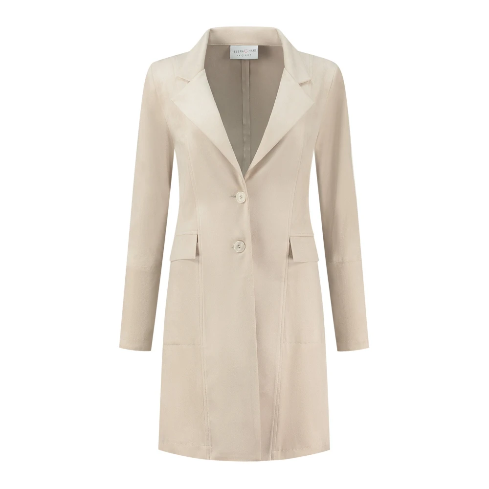 Coats > Single-Breasted Coats - - Helena Hart - Modalova