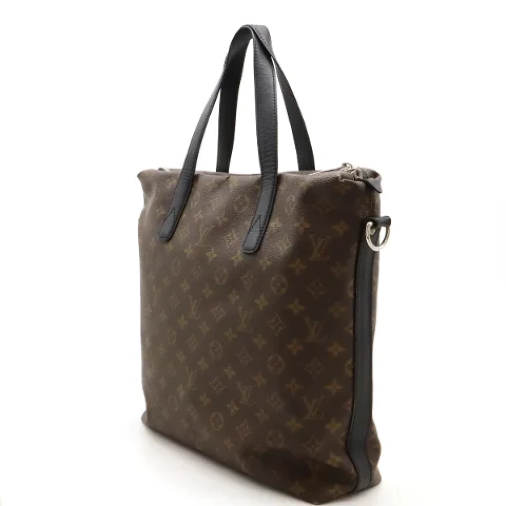 Louis Vuitton Vintage Pre-owned Canvas louis-vuitton-bags Black Heren