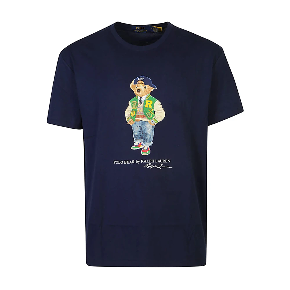 Ralph Lauren Blauwe T-shirts en Polos Blue Heren