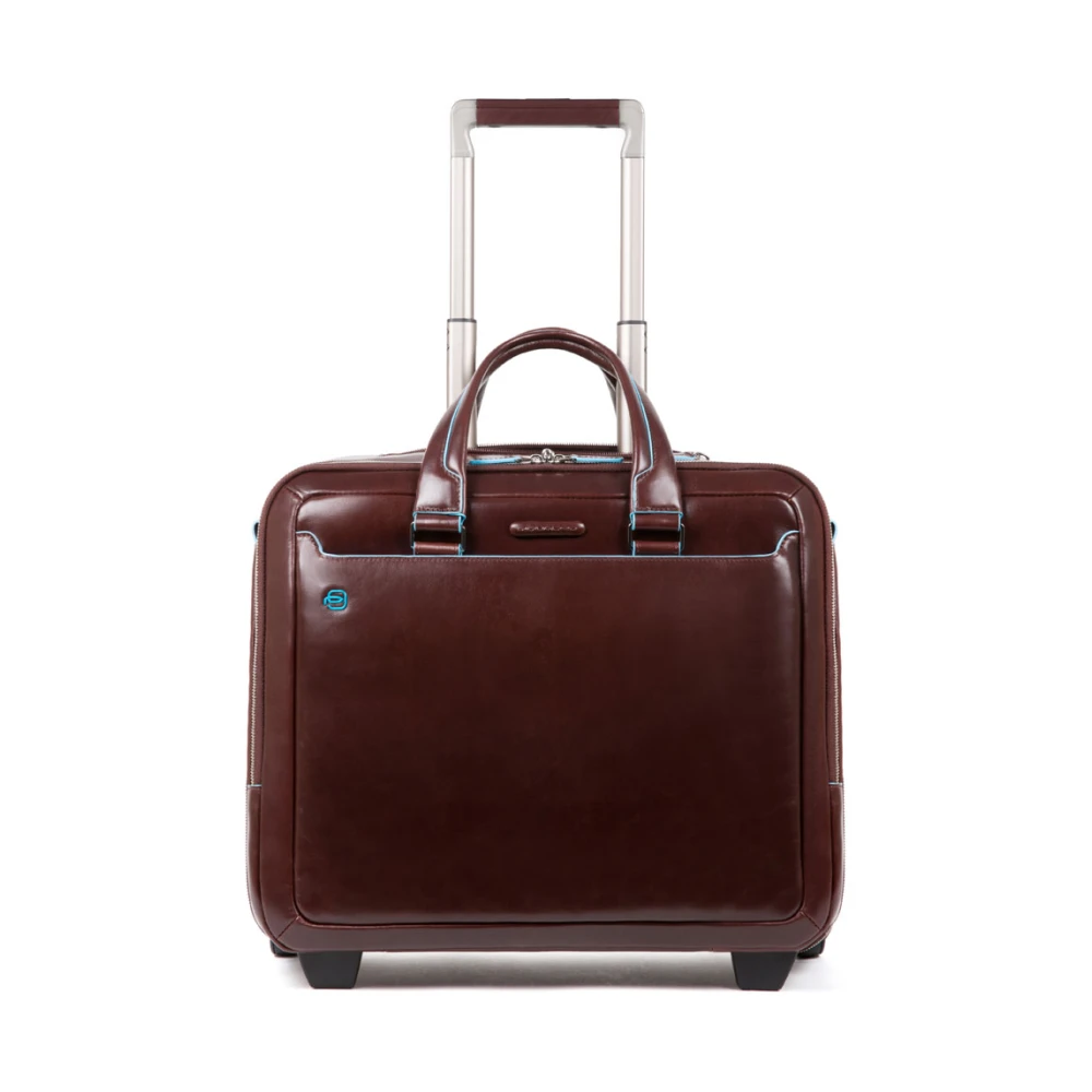 Piquadro Mannelijk Bruin Koffers Heren, One Size, Personalizzabile Pilot Bag 15,6