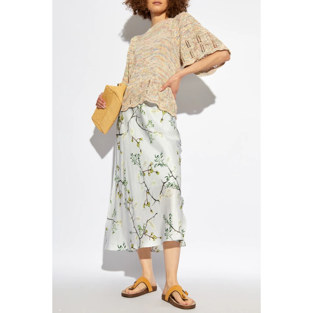 Munthe Trui met decoratieve afwerking Multicolor Dames