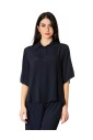chemise-a-manches-courtes-en-cupro-bleu