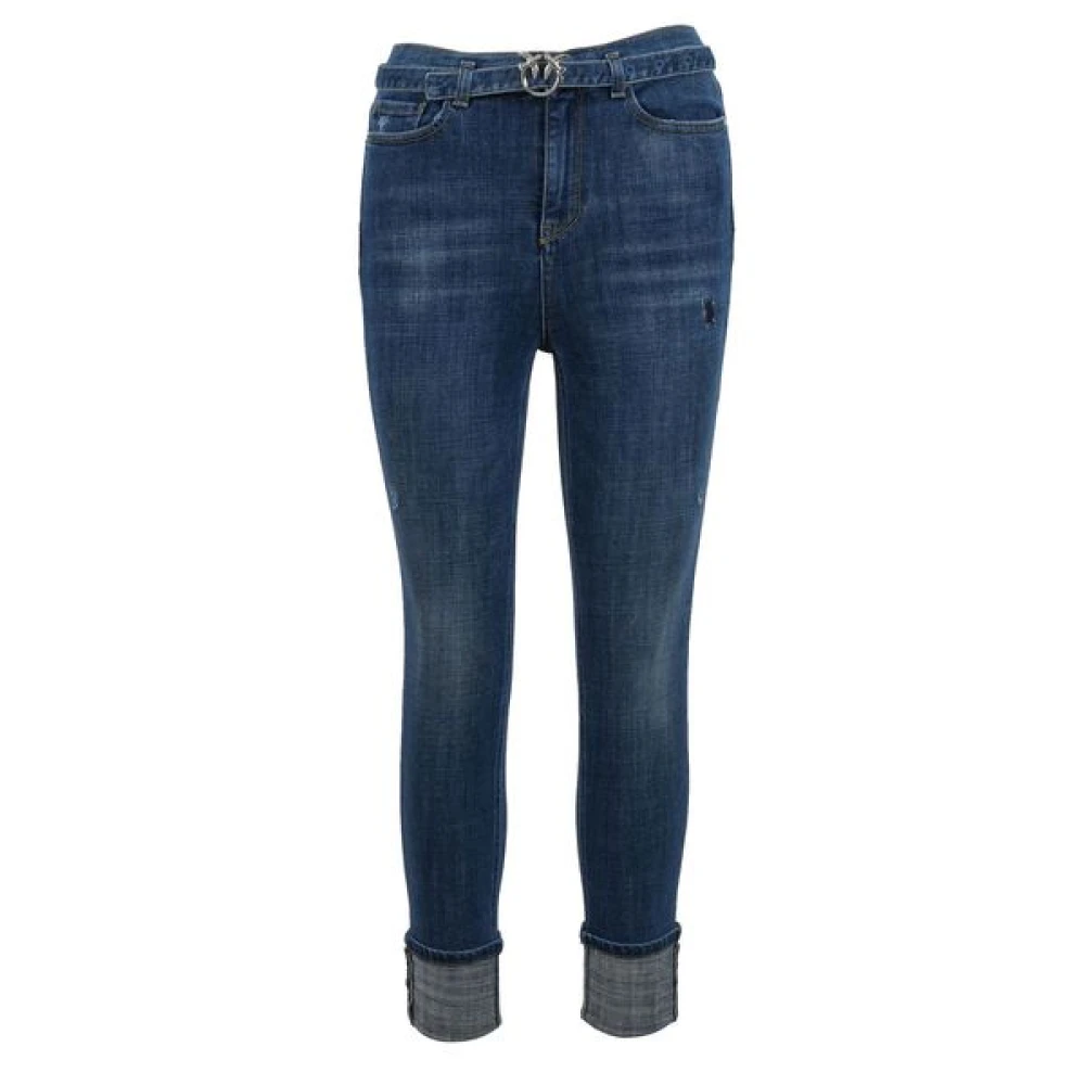 Pinko Women's Blue Susan Skinny Jeans - Skinny Fit Jeans - W29 - Jeans