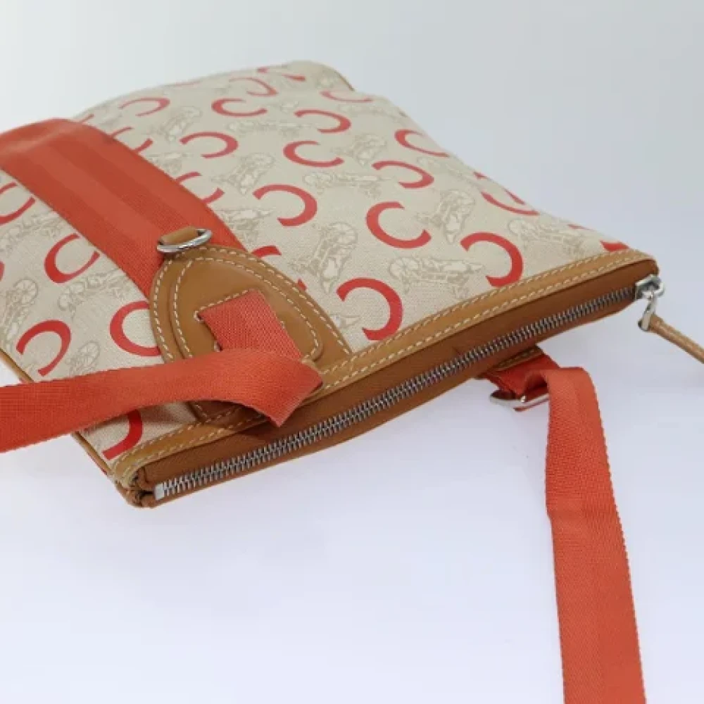 Celine Vintage Pre-owned Canvas celine-bags Orange Dames