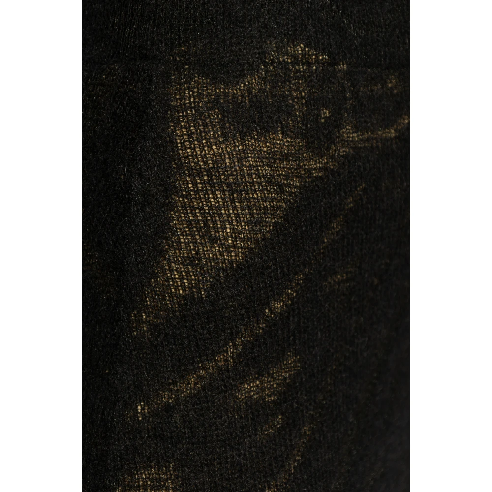 ETRO Rok met achterkant split Black Dames