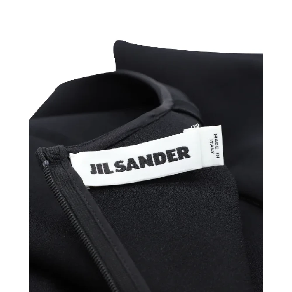 Jil Sander Pre-owned Acetate dresses Black Dames