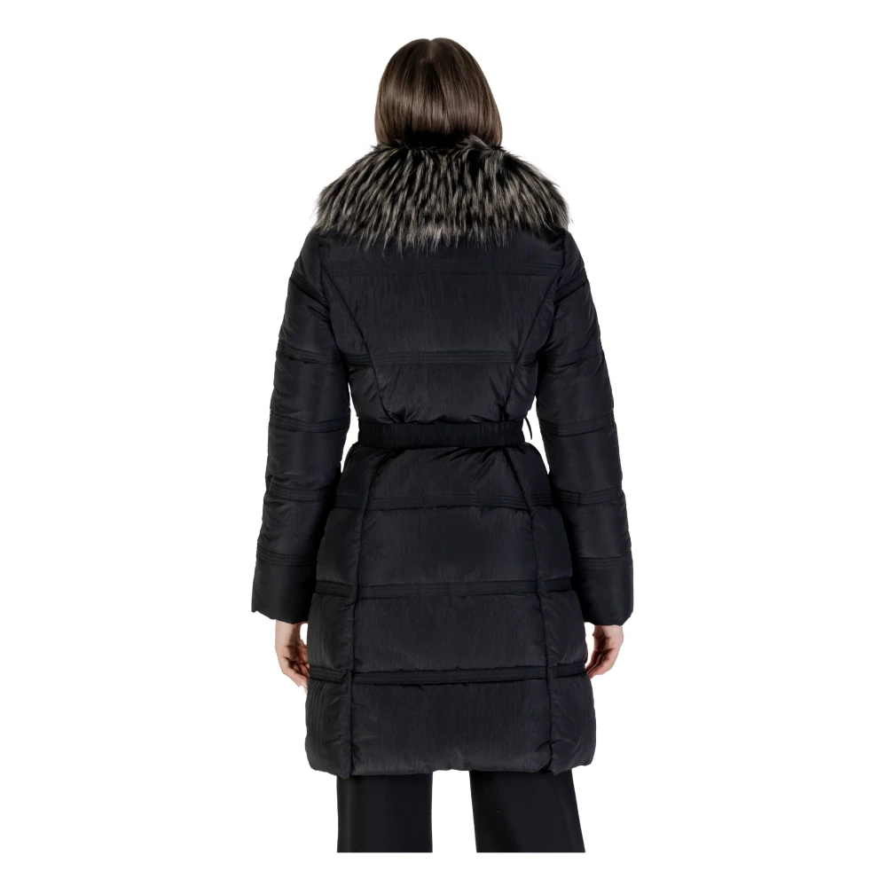 Guess Lange Ceintuurjas Herfst Winter Collectie Black Dames