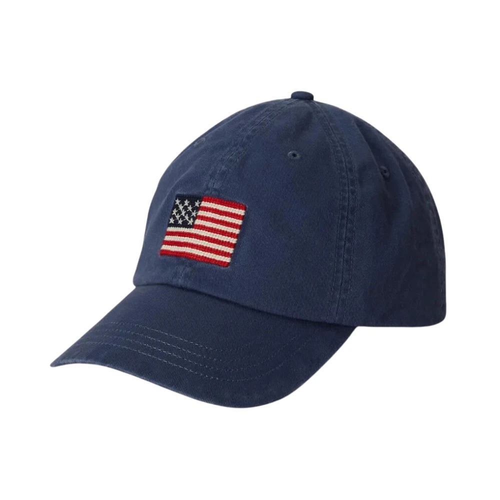Polo Ralph Lauren Men's Blue Woven Cap