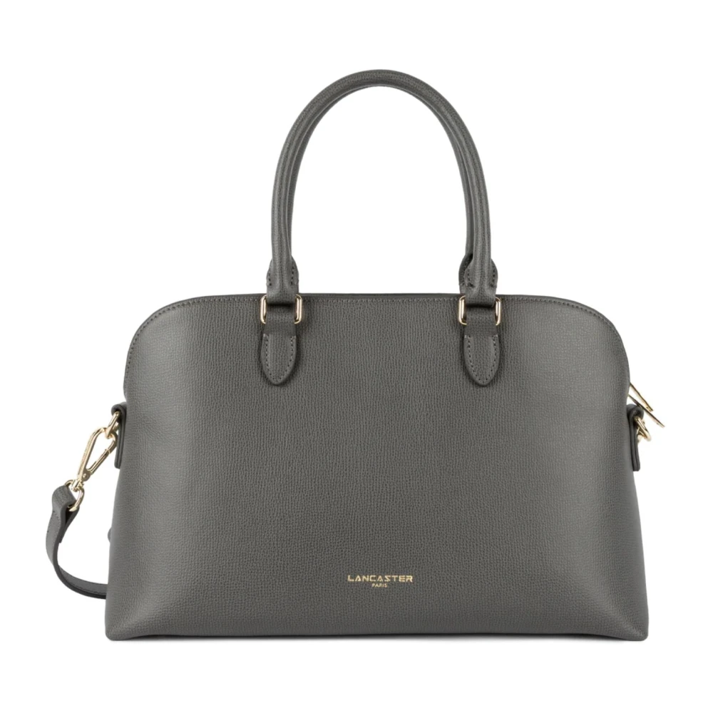 Lancaster Women's Gray Sac Demi Lune Zippé Sierra Jia