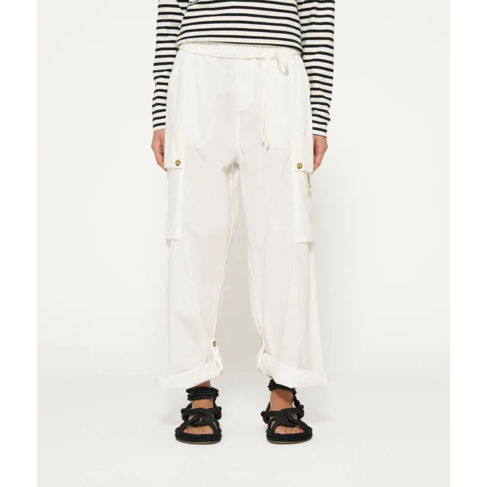 10Days Tapered Trousers White Dames