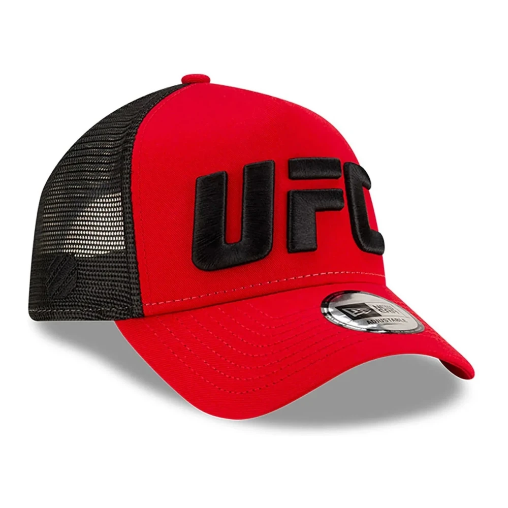 new era Rode UFC Core Trucker Hoed Red Heren