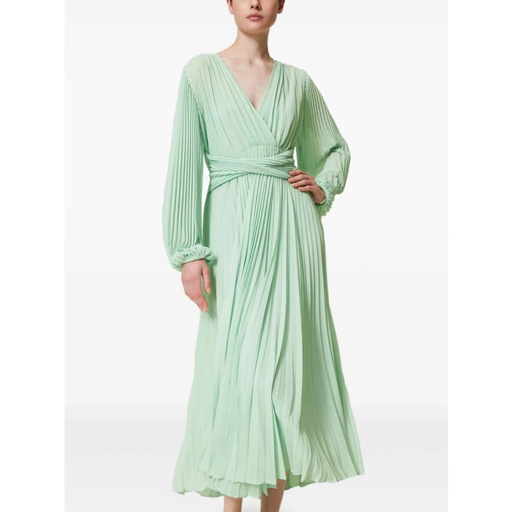 Twinset Groene Jurk Set Green Dames