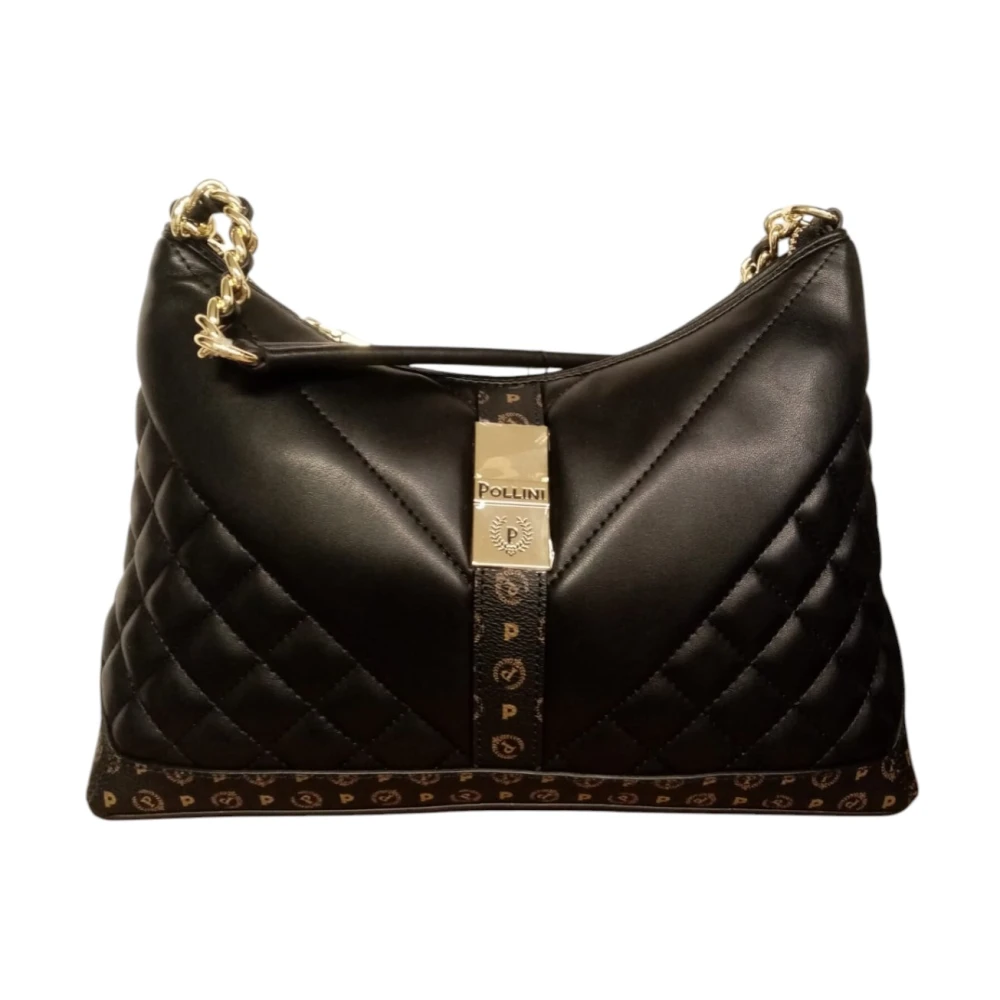 Pollini Dames Schoudertas Synthetisch Leer Black Dames