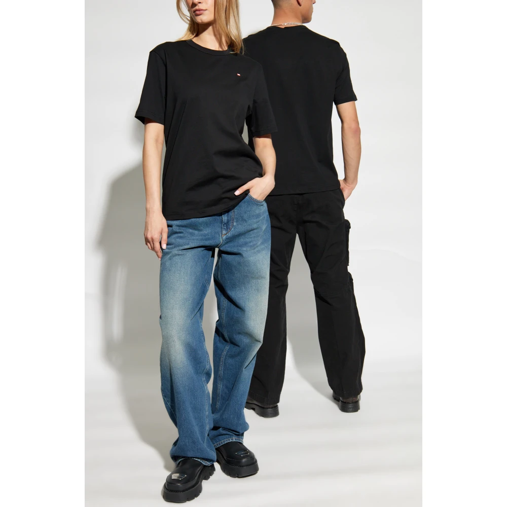 Diesel T-shirt T-Adjust-Microdiv Black Unisex