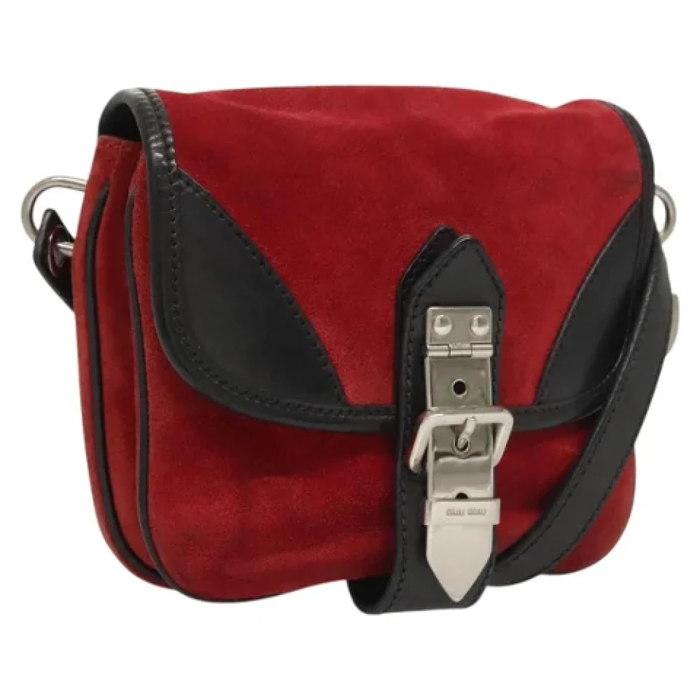 Pre-owned > Pre-owned Bags > Pre-owned Cross Body Bags - - Miu Miu Pre-owned - Modalova