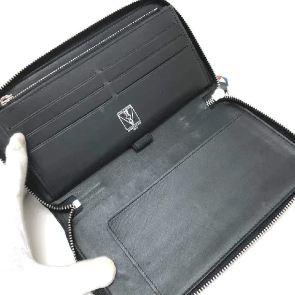 Louis Vuitton Vintage Pre-owned Leather wallets Black Dames