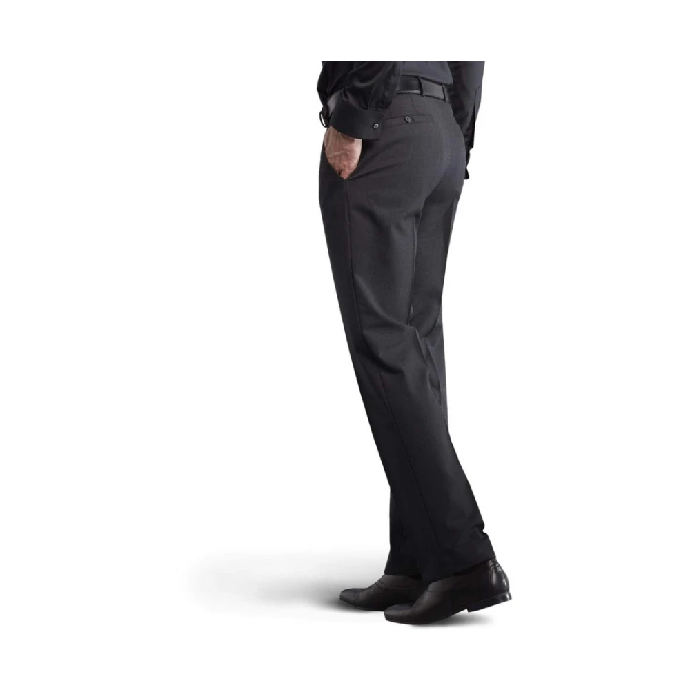 Meyer Zachte Stof Broek Essentiële Stijl Gray Heren