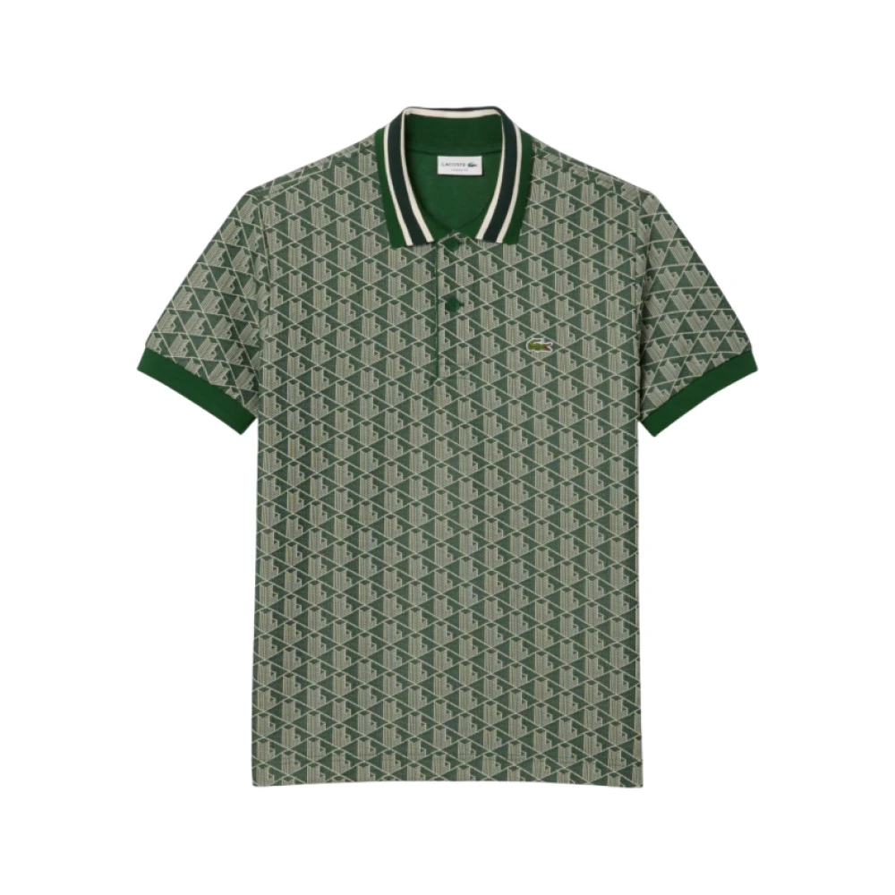 Lacoste Herr Grön Toppar L, Pikétröjor