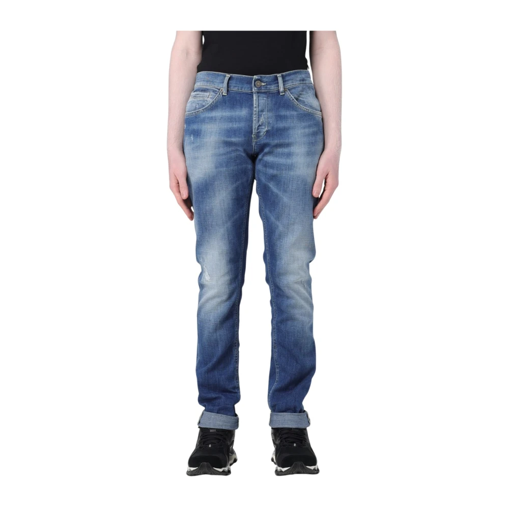 Dondup Men's Blue George Slim-Fit Jeans
