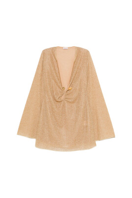 gold strapless formal dress Black Gold Sequin Strapless Prom Dress with Scarf SL30237 main image 1