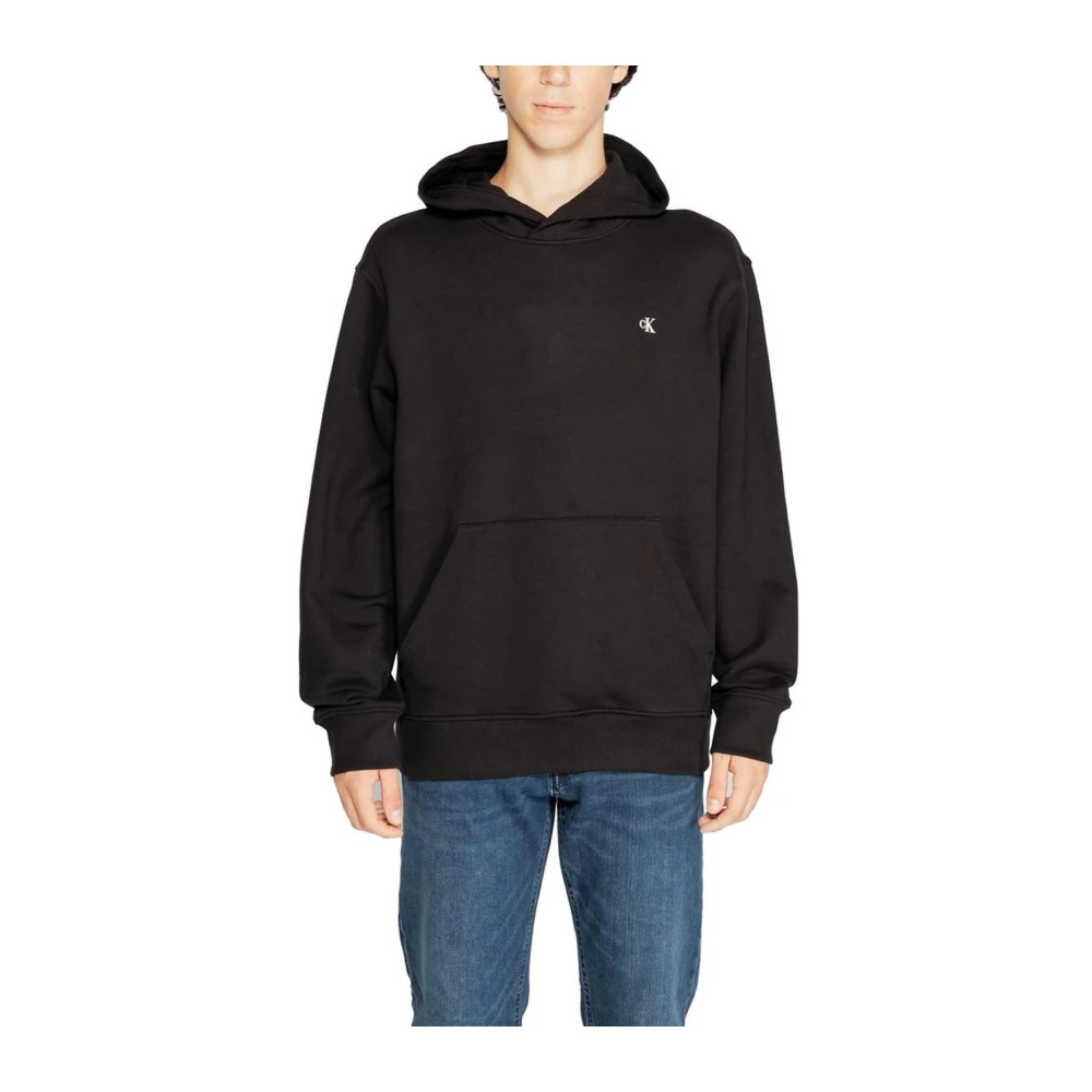 Calvin Klein Jeans Geregenereerde Katoenen Trui Black Heren