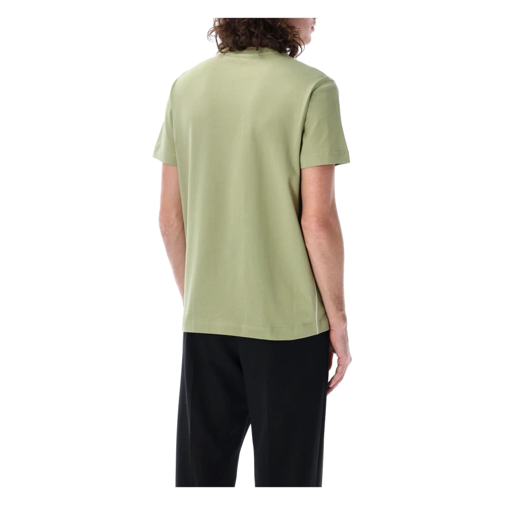 Burberry Moderne witte formele overhemd Green Heren