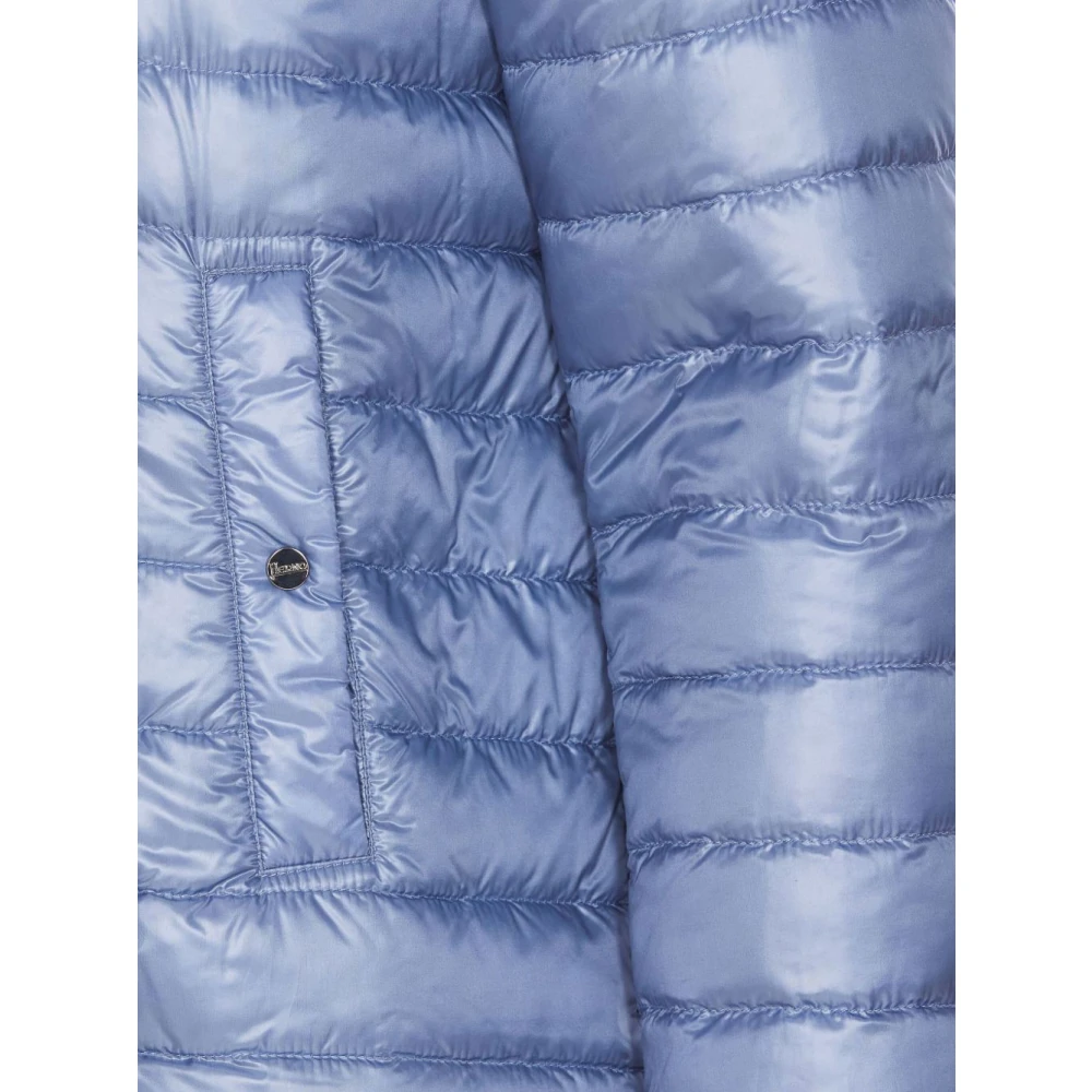Herno Omkeerbare Gewatteerde Jas Marineblauw Blue Heren