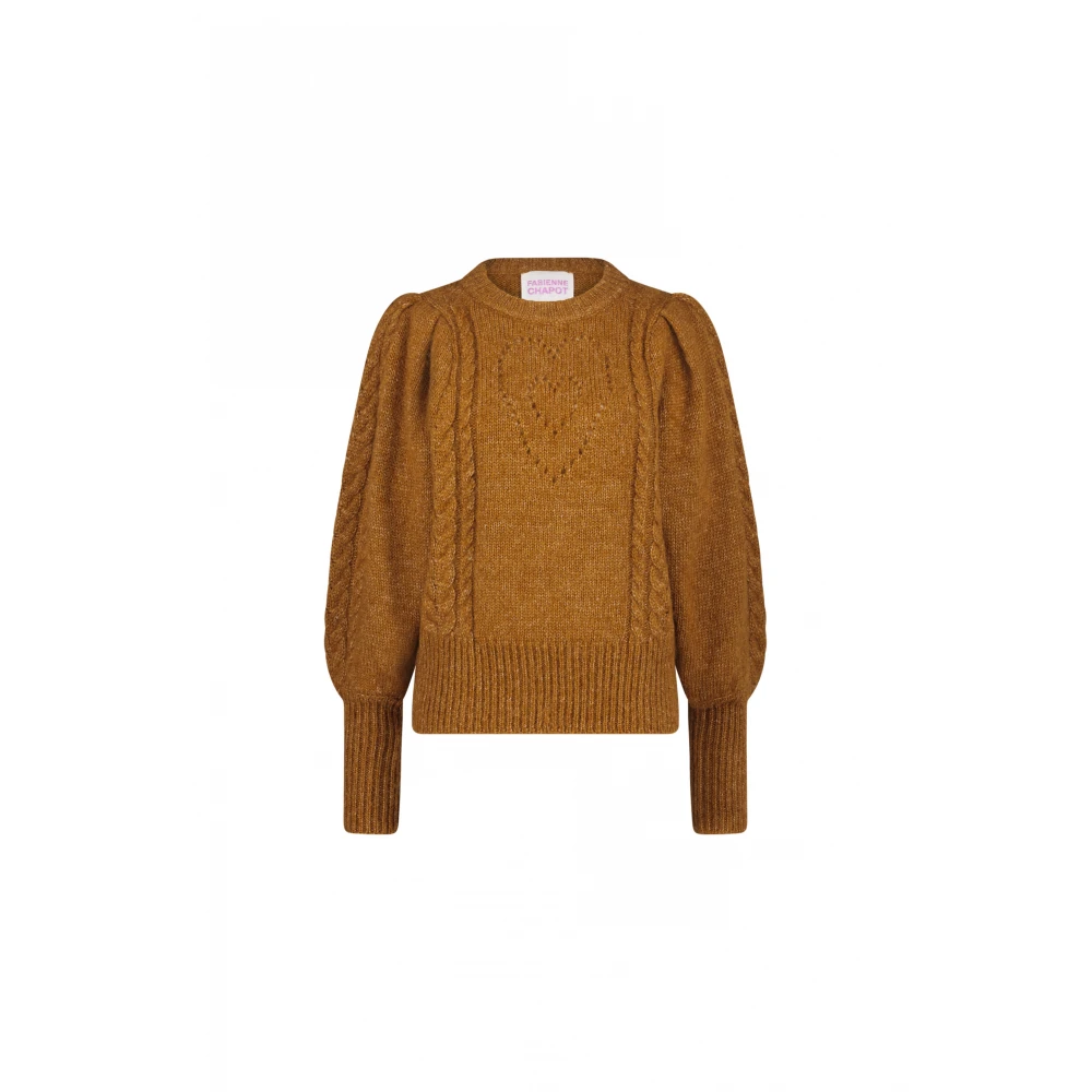Fabienne Chapot Cookie Caramel Penny Pullover Brown Dames