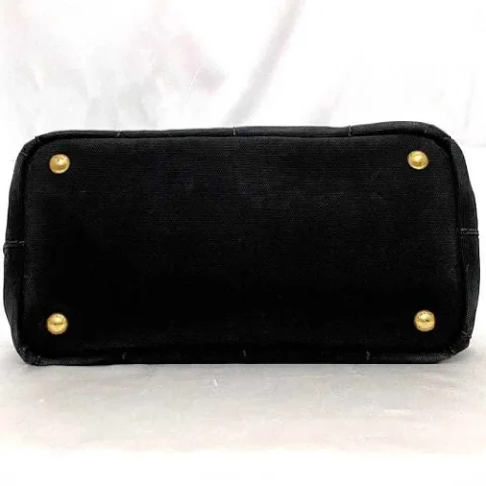 Prada Vintage Pre-owned Fabric prada-bags Black Dames