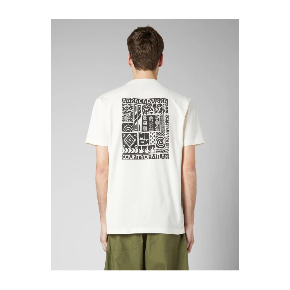 Marcelo Burlon Katoenen T-shirt White Heren