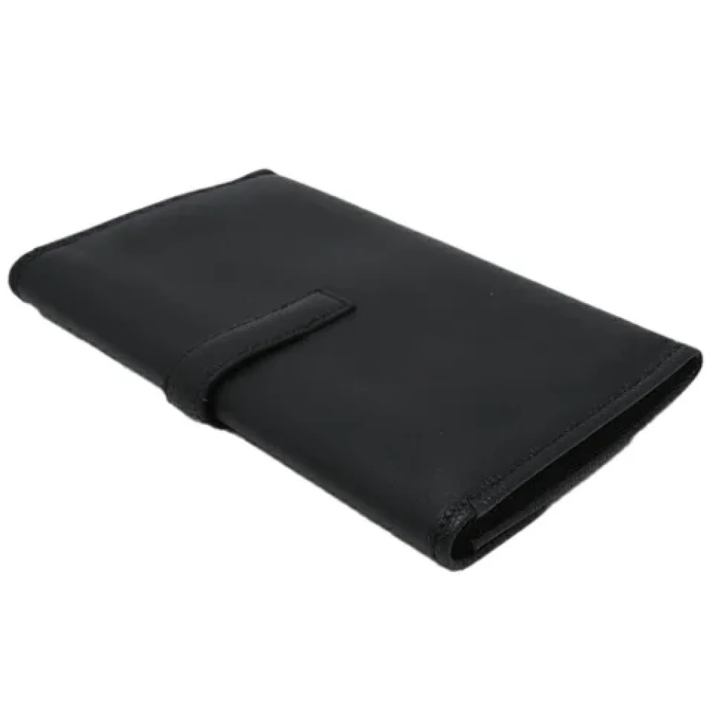 Hermès Vintage Pre-owned Fabric clutches Black Dames