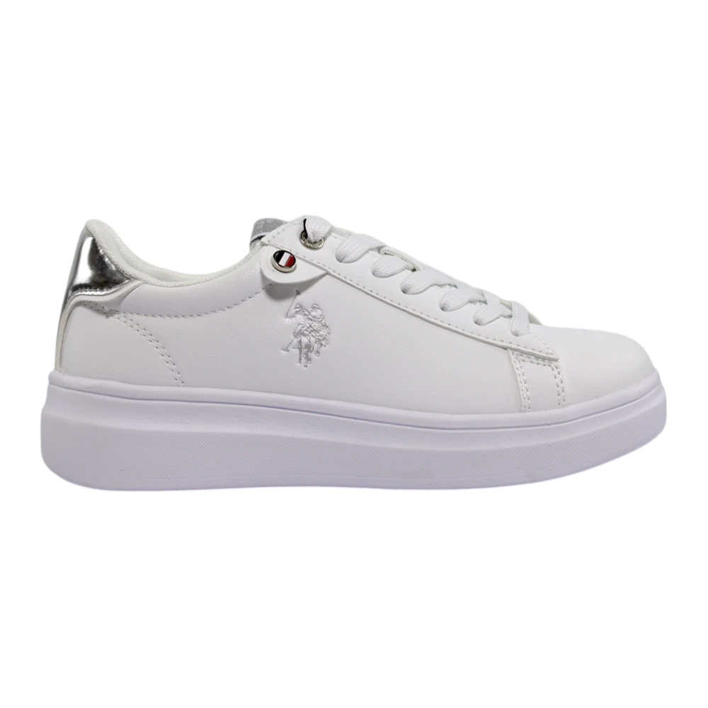 U.s. Polo Assn. 01 Dames Schoenen Wit