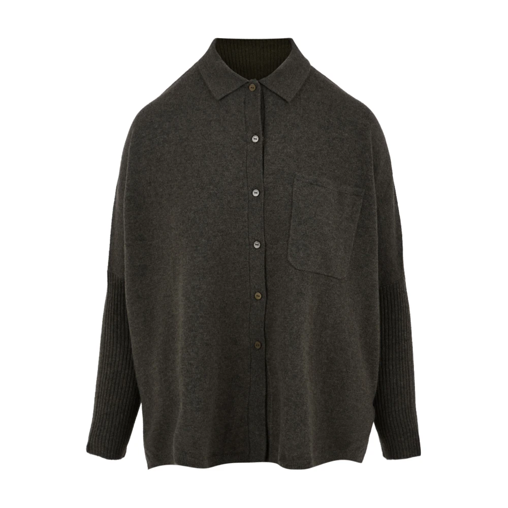 Notshy Bos Cardigan Sweaters voor Vrouwen Gray Dames
