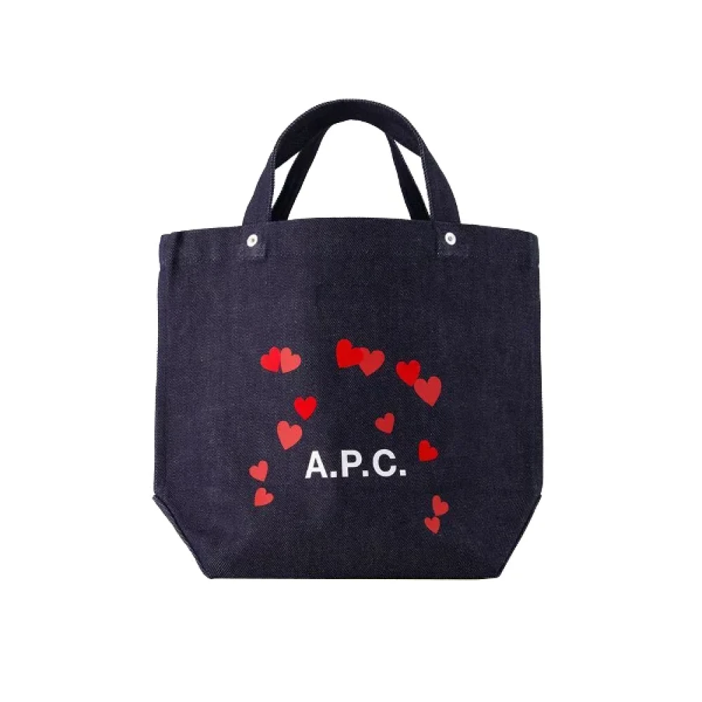 A.p.c. - Bags > Tote Bags - Blue - A.p.c. - Modalova
