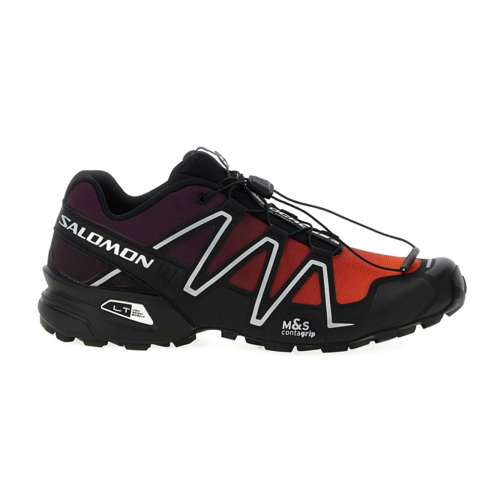 Salomon Men's Multicolor Multicolour Trainers Quicklace Cushioned - Sneakers - 4 Uk - Shoes