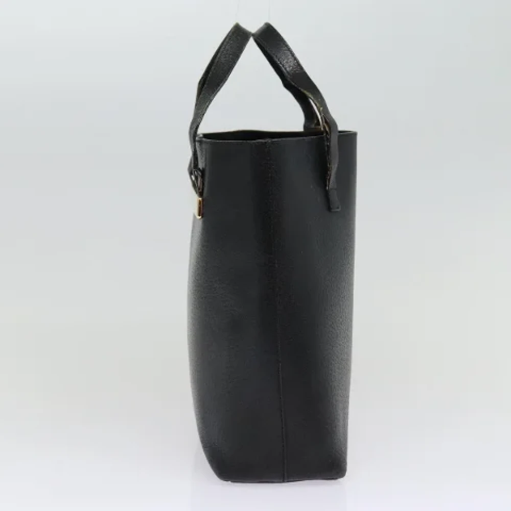 Gucci Vintage Pre-owned Leather handbags Black Dames