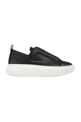 wembley-slip-on-donna-en-cuir-noir