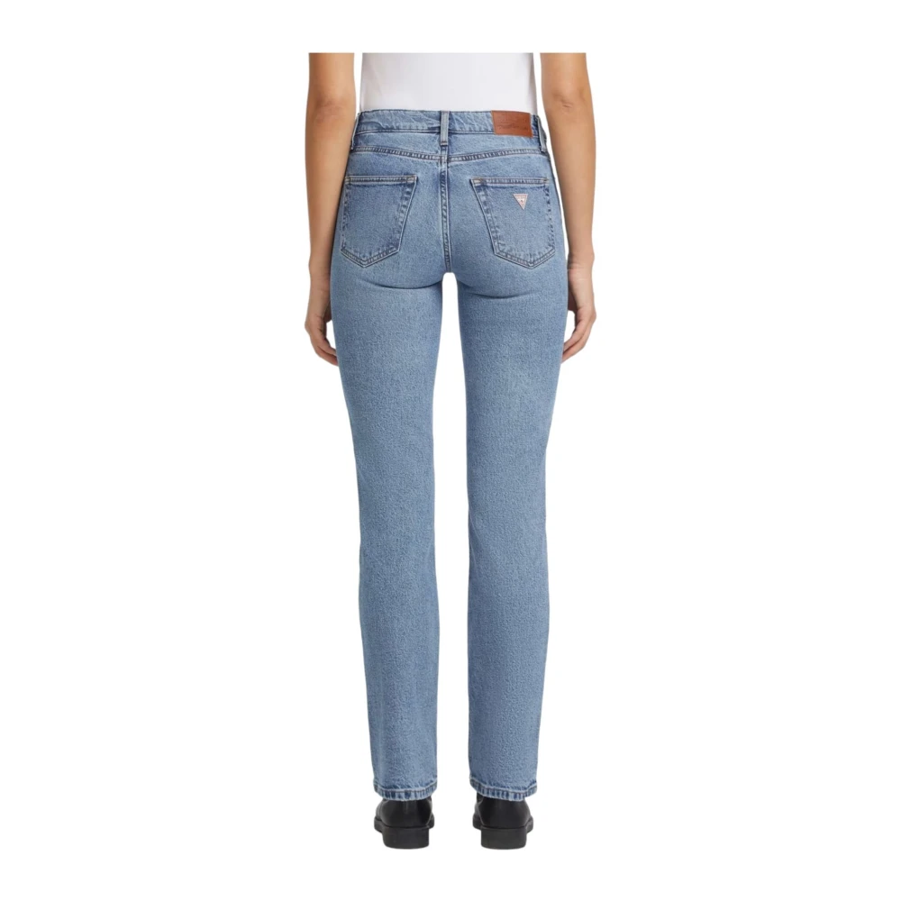 Guess Klassieke Straight Fit Denim Jeans Blue Dames