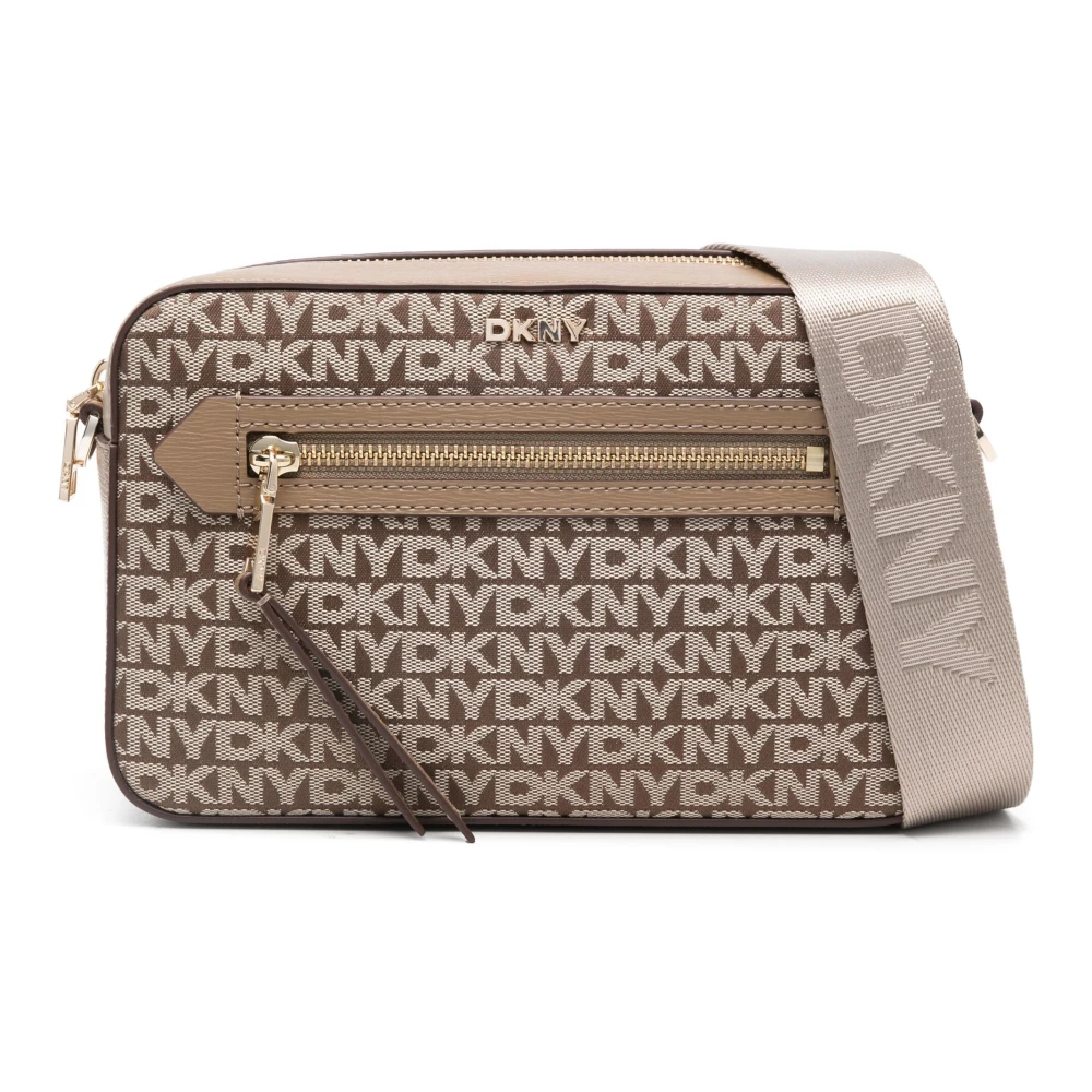 DKNY Casual Beige Crossbody Tas Beige Dames