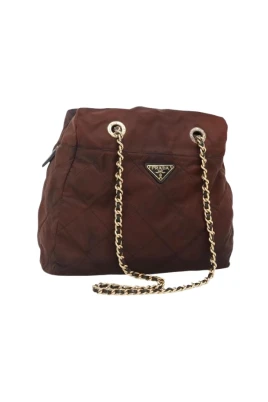 Pre-owned Vintage Axelväska i Nylon