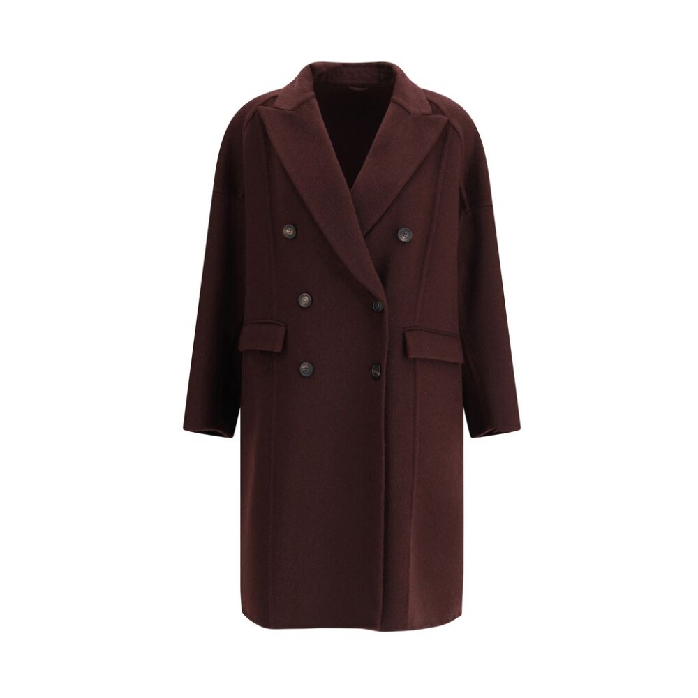 Brunello Cucinelli Double Breasted Coats • Shop Double