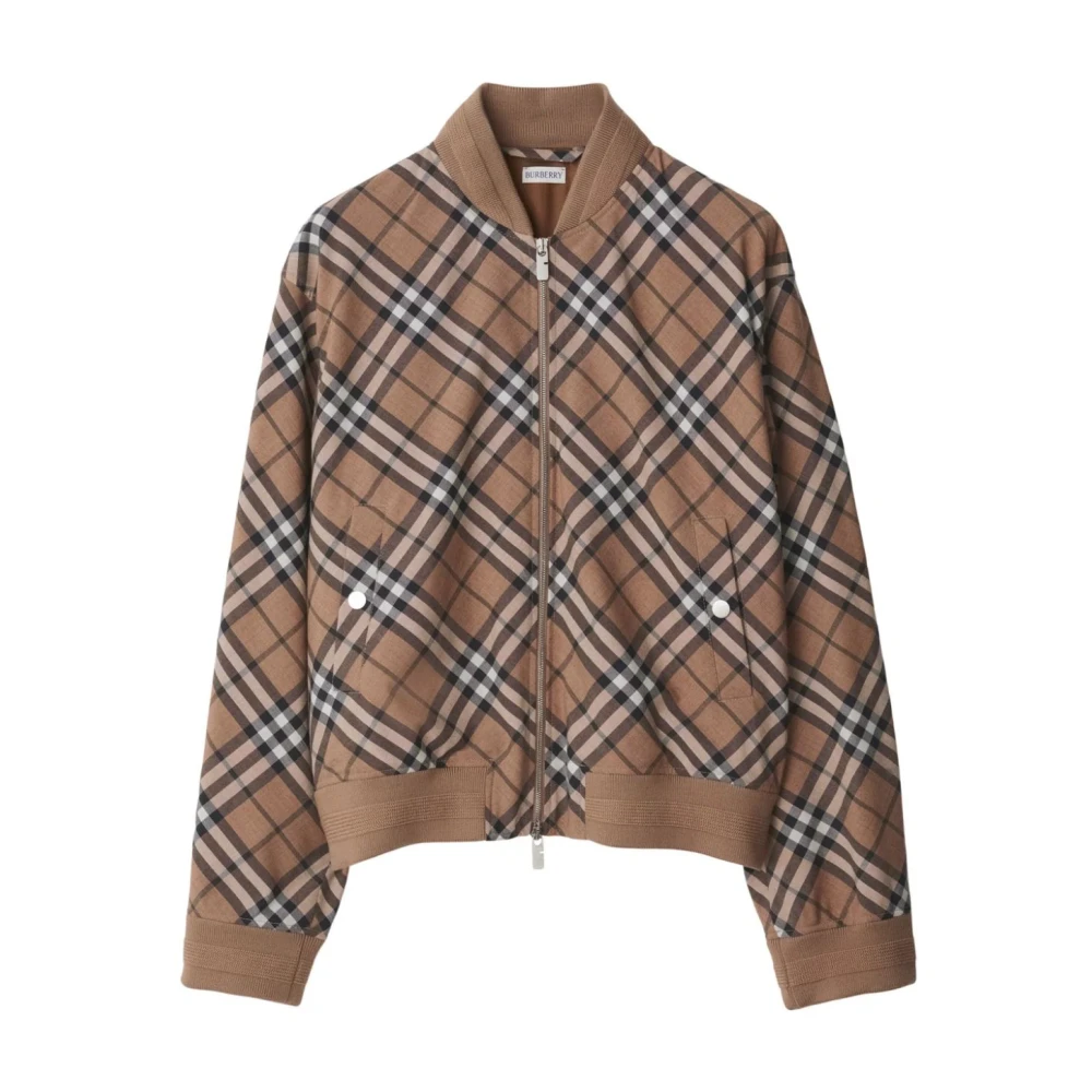 Burberry Men's Vintage Check Bomber Jacket