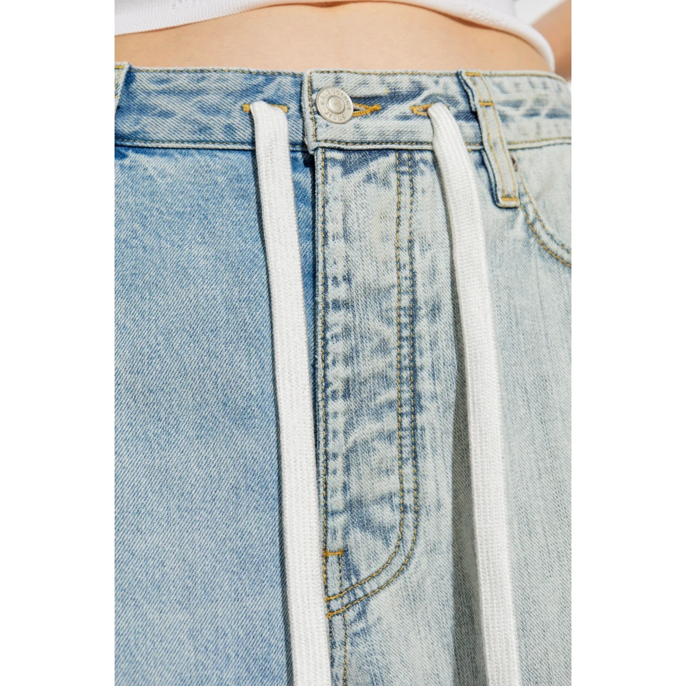 Balenciaga Vintage-effect jeans Blue Dames