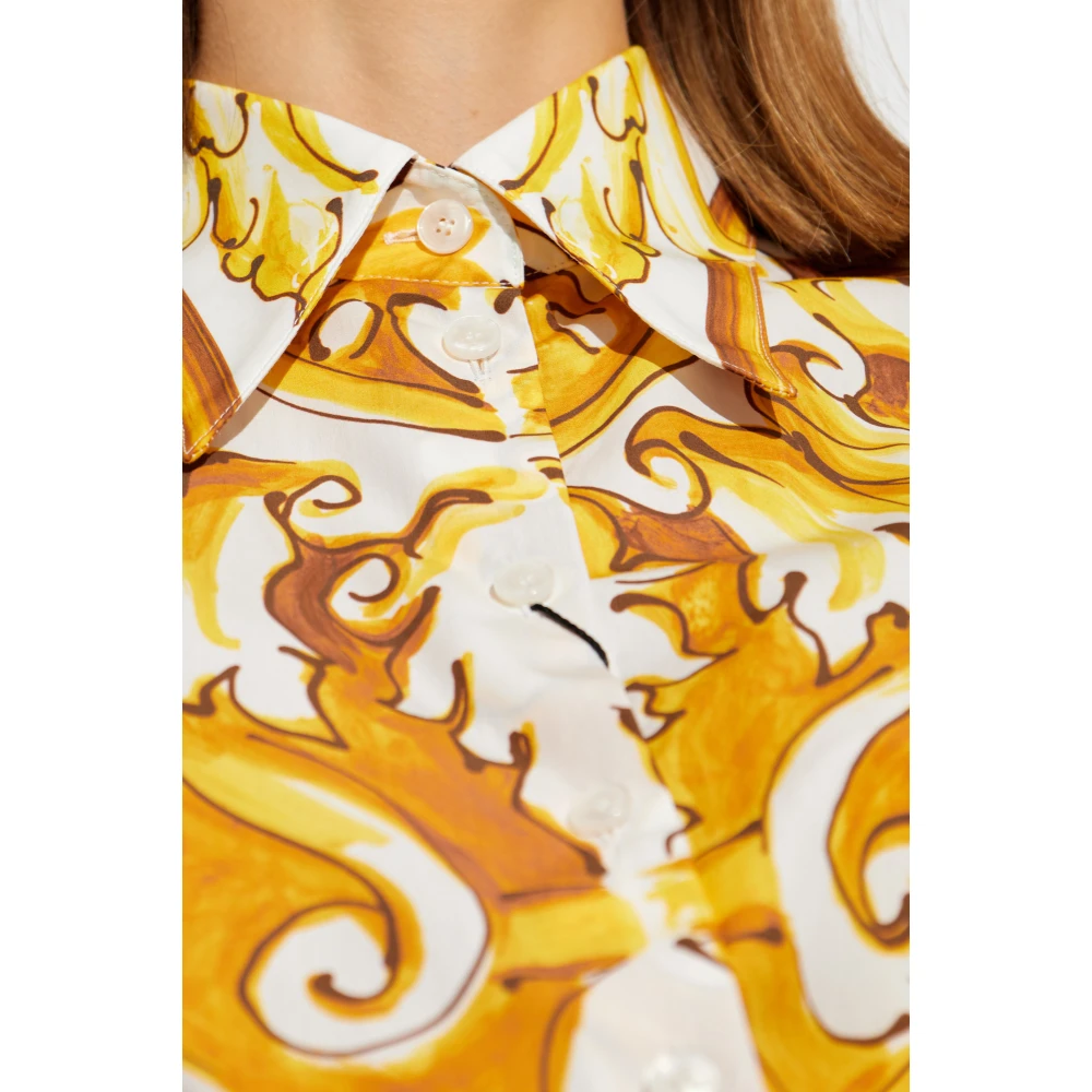 Dolce & Gabbana Gestreept overhemd Multicolor Dames
