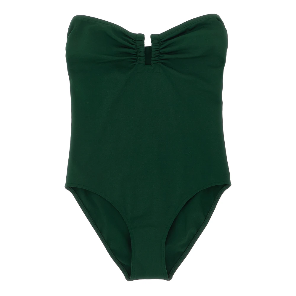 Eres Women's Green Cassiopée Bustier One-Piece - Swimsuits - M - Swimwear