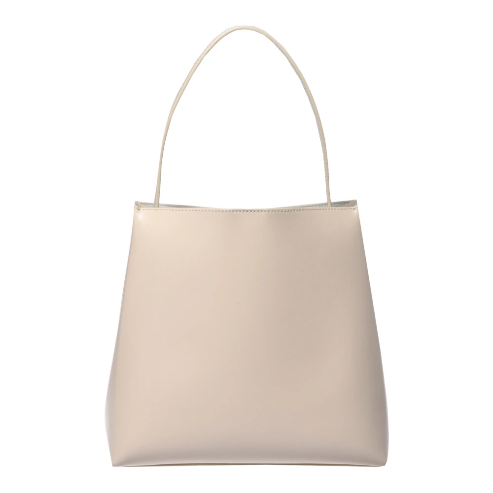 Baldinini Women's Beige Leather Shoulder Bag