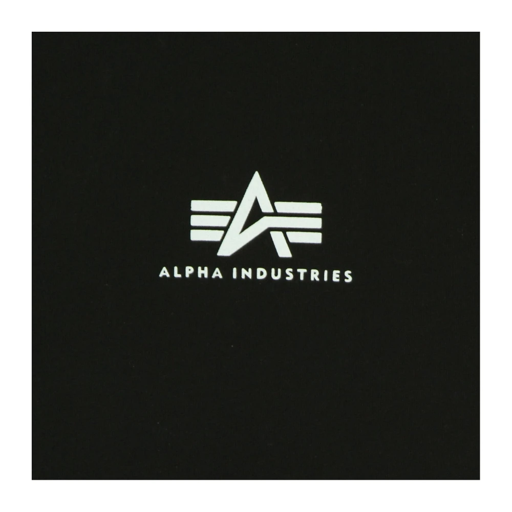 alpha industries Backprint Tee Streetwear Collectie Black Heren