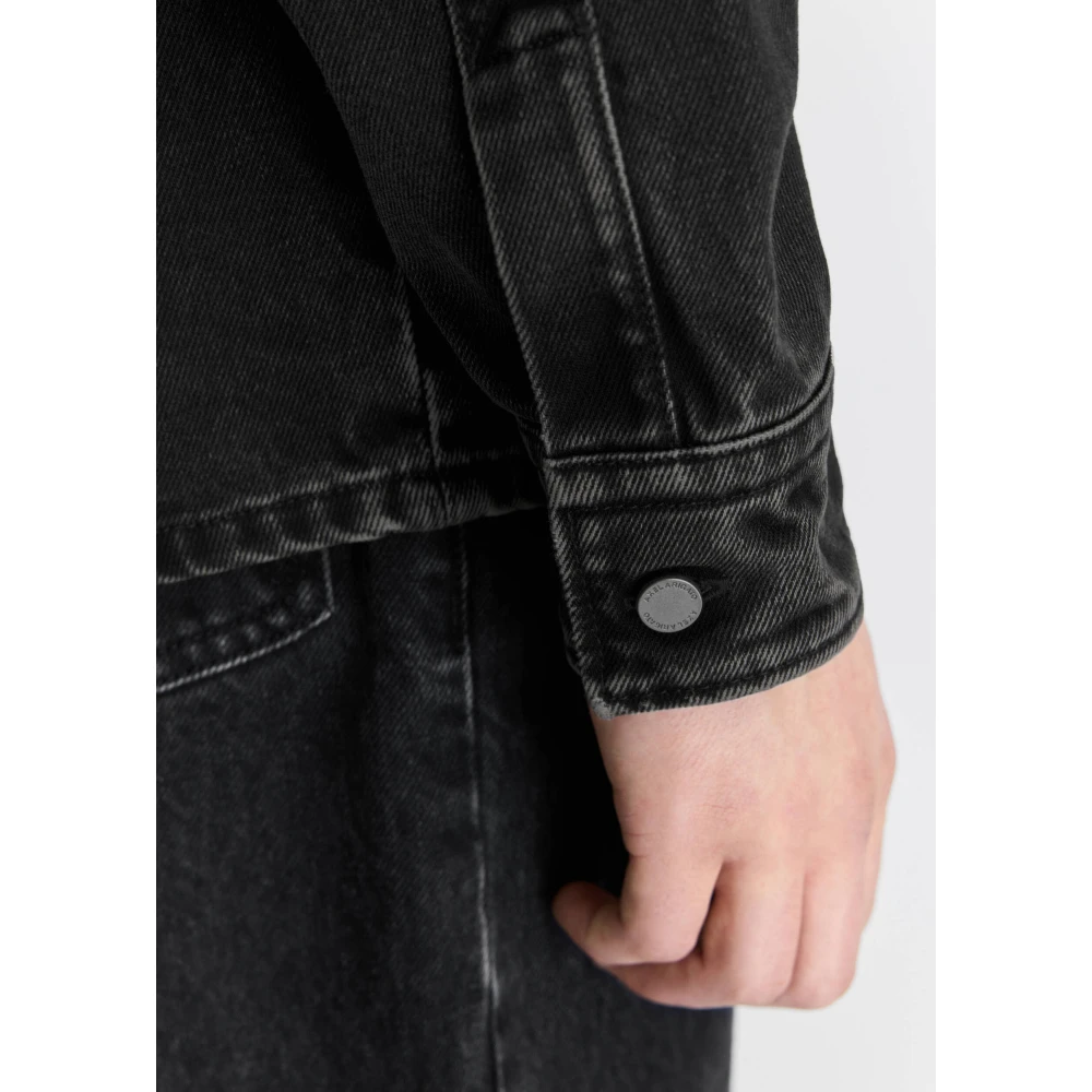 Axel Arigato Rowe Denim Overhemd Gray Heren