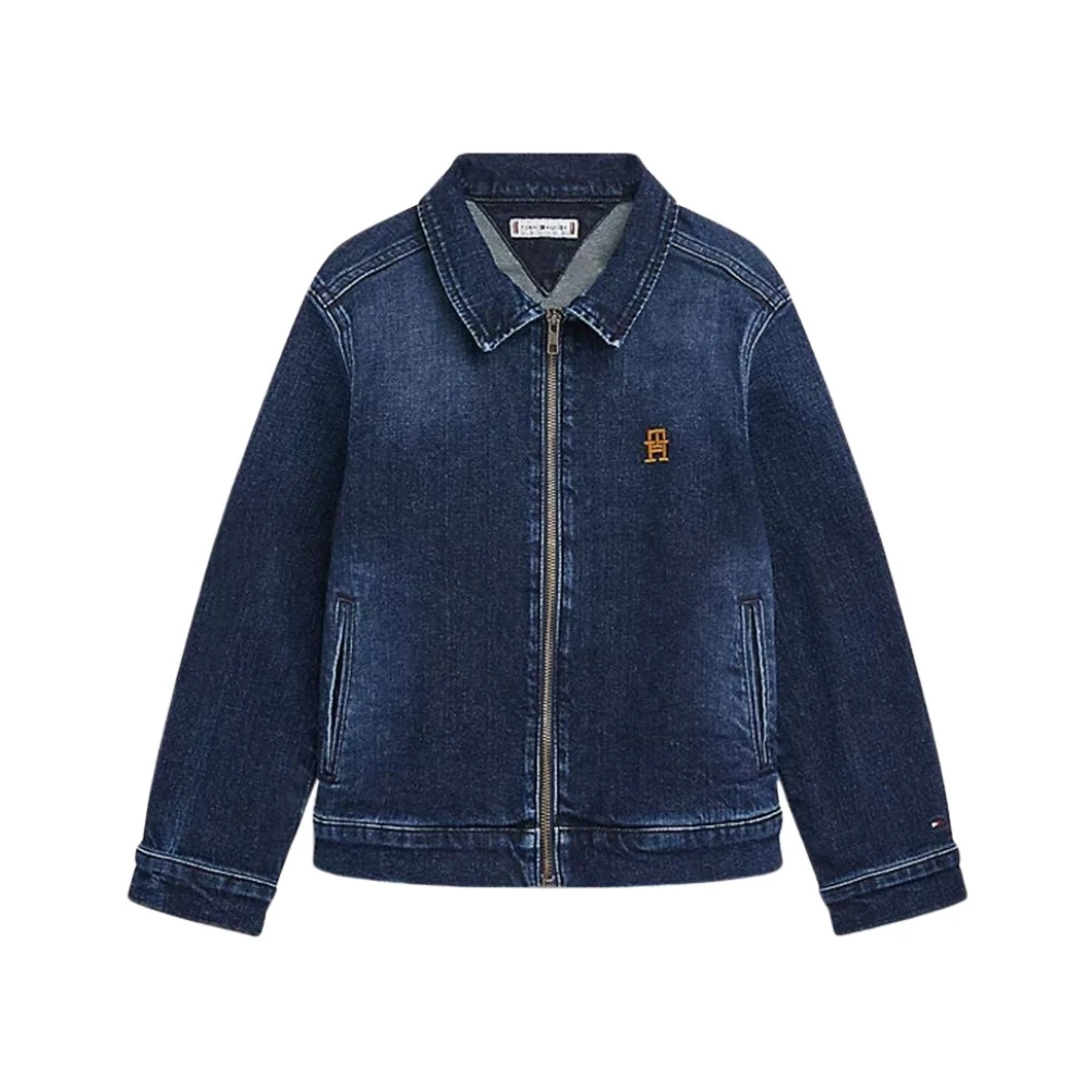 Tommy Hilfiger Jacka med brodyr Blue, Pojke