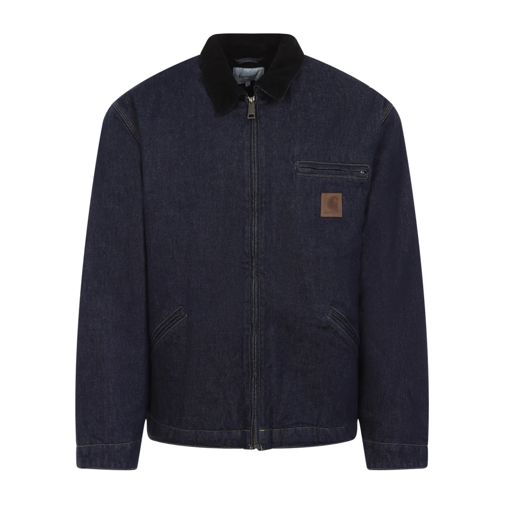 Carhartt Wip Blå Svart Detroit Jacka Blue, Herr